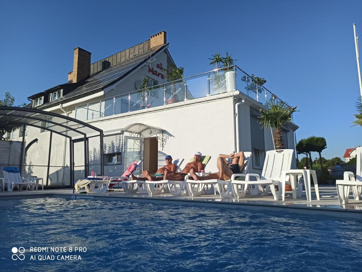 Al Mare-Villa Z Klimatyzacja Ustronie Morskie Exterior foto